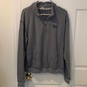 PINK Quarter-Zip Pullover